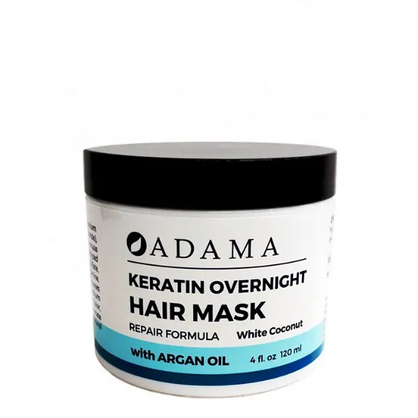 Zion Health Adama Minerals Keratin Hair Mask, White Coconut with Argan Oil