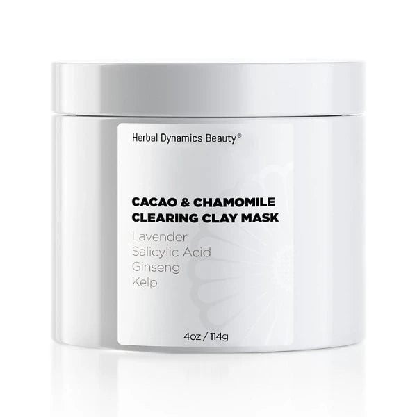 Herbal Dynamics Beauty Cacao and Chamomile Clearing Clay Mask