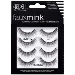 Ardell Faux Mink Lashes 817, 4 Pack