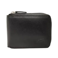 Mancini Men's Boulder Collection RFID Secure Zippered Wallet with Removable Passcase
