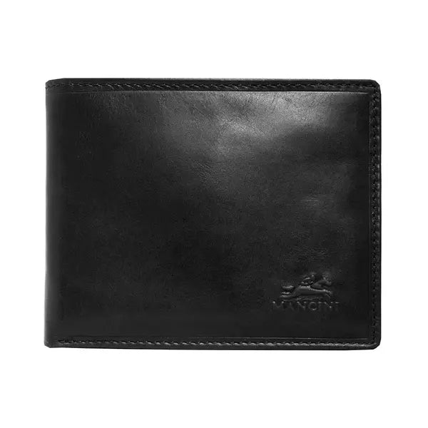 Mancini Men's Boulder Collection RFID Secure Billfold with Removable Center