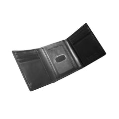 Mancini Men's Boulder Collection RFID Secure Triflod Wallet
