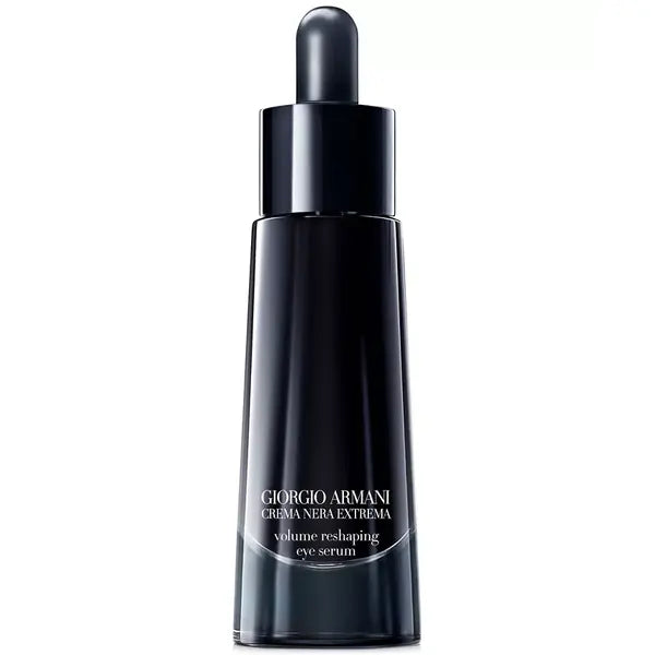 Armani Beauty Crema Nera Extrema Volume Reshaping Eye Serum for Reduced Puffiness and Wrinkles 0.5 oz