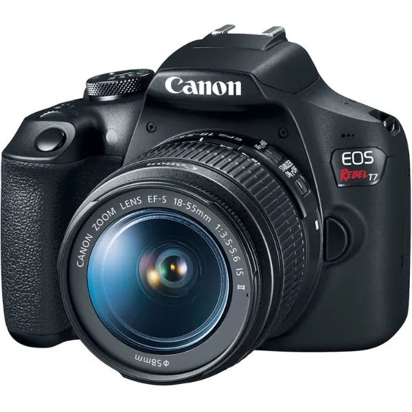 Canon EOS Rebel T7 DSLR Camera With 18-55MM Lens - Black