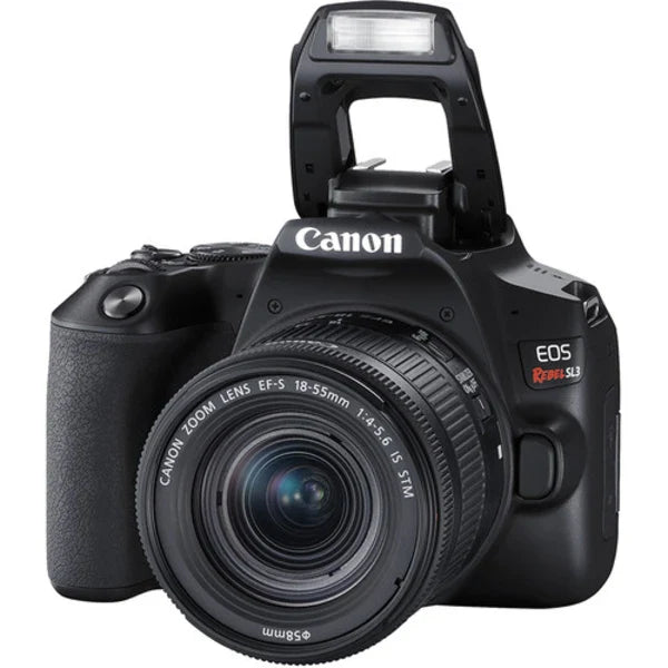 Canon EOS Rebel SL3 Digital SLR Camera With 18-55MM Lens Camera - Black