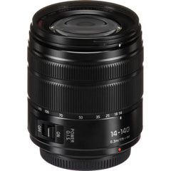 Panasonic Lumix G Vario 14-140MM F/3.5-5.6 II ASPH Power O.I.S Camera Lens (H-FSA14140) - Black