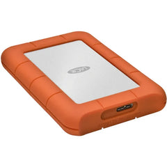 LaCie 5TB Rugged Mini USB 3.0 External Hard Drive - Orange
