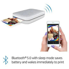 HP Sprocket 2nd Edition Photo Printer (HPISPW) - Luna Pearl
