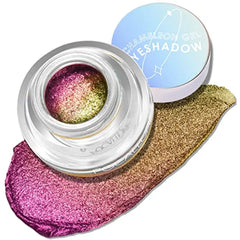 FOCALLURE Chameleon Cream Eyeshadow,Intense Color Shifting Creamy Eye Shadows,Highly Pigmented Metallic,Shimmer,Multi-Reflective Finishes