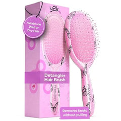 FRAMAR Chocolate Hair Brush Detangler, Wet Hair Brushes For Women