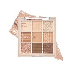 dasique Shadow Palette 9 Blendable Shades in Smooth Matte and Shimmer Finishes with Gorgeous Pearls