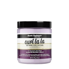Aunt Jackie's Curl La La, Lightweight Curl Defining Custard, Enriched with Shea Butter & Olive Oil, Basic