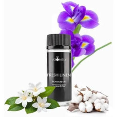 AROMELY Fresh Linen Essential Diffuser Oil Blend - Signature Diffuser Aroma Scent - Luxurious Fragrance with Notes Cool Cotton, Airy Musk and Soft Powdery Florals