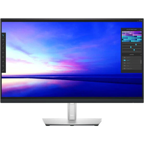 Dell 27-Inch 4K UHD, IPS Ultra-Thin Bezel Monitor, USB-C, USB 3.2, HDMI, DisplayPort, VESA (P2721Q)  - Black