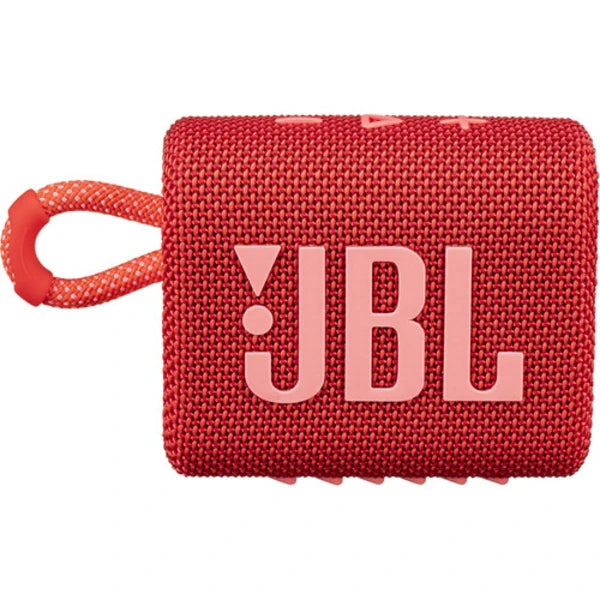 JBL Go 3 Portable Bluetooth Speaker Red