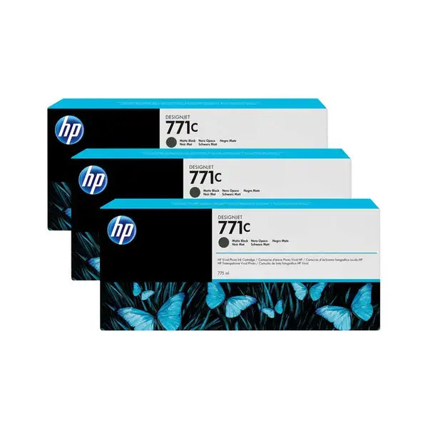 HP 771C 775-ml (3-pack) DesignJet Ink Cartridges