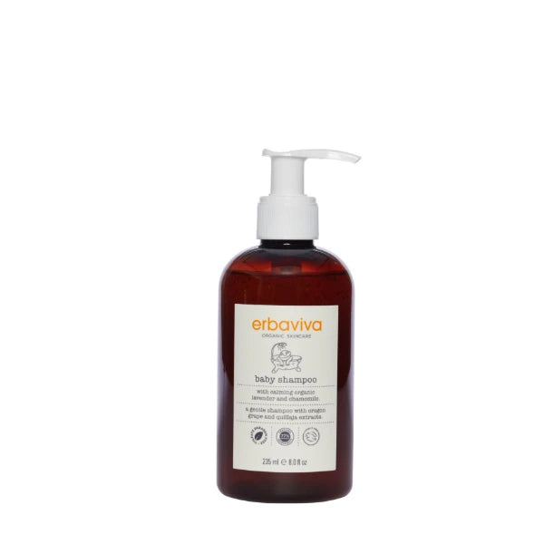Erbaviva Baby Shampoo, 8 oz.