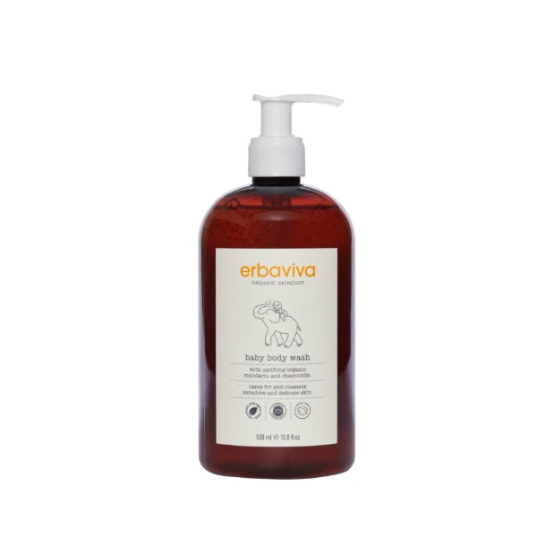 Erbaviva Baby Body Wash, 16 fl oz