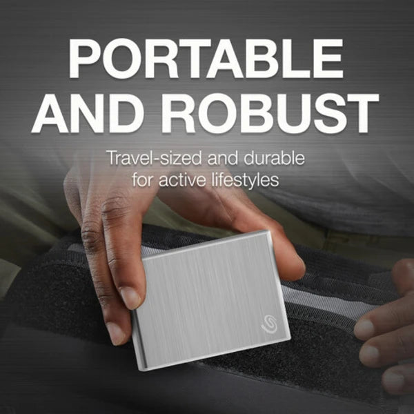 Seagate One Touch Portable USB 3.2 Gen 2 External – Silver