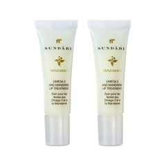 SUNDÃRI Sundari Omega 3 And Mandarin Lip Treatment - 2 Pack
