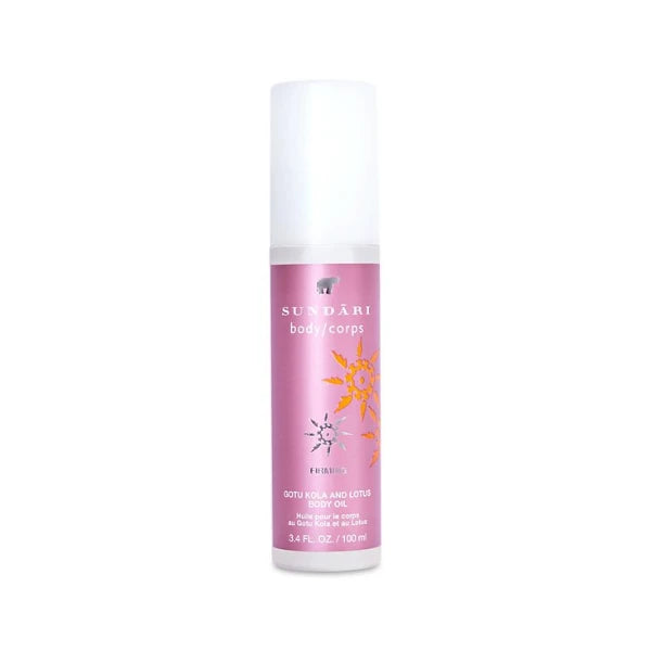 SUNDÃRI Sundari Gotu Kola And Lotus Body Oil