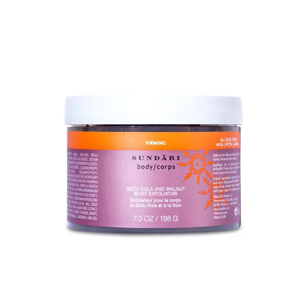 SUNDÃRI Sundari Gotu Kola And Walnut Body Exfoliator