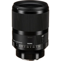 Sigma 35MM F/1.4 DG DN Camera Lens For Sony E Mount - Black