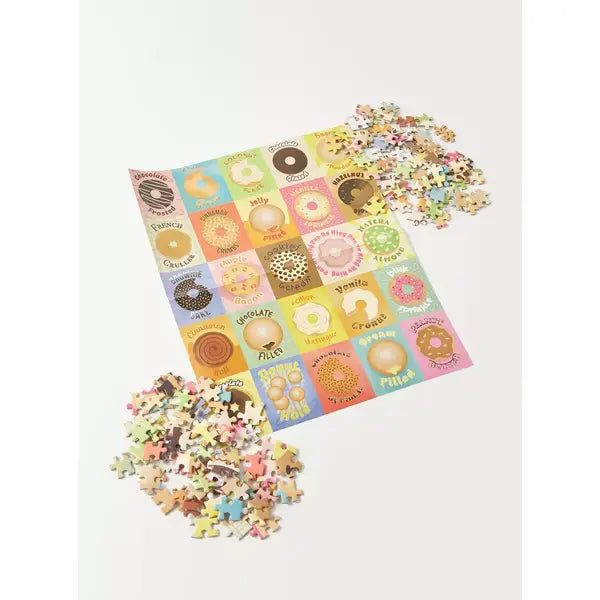 Max fashion Yellow Cab 1000-Piece Donuts Guide Jigsaw Puzzle