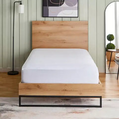 Max fashion Hamilton Twin BCI Cotton Satin Stripe Fitted Sheet - 120x200+33 cm