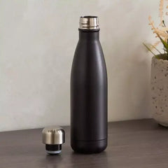 Karry Steel Hot and Cold Flask - 500 ml black