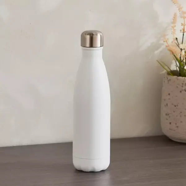 Karry Steel Hot and Cold Flask - 500 ml white