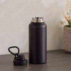 Karry Steel Hot and Cold Travel Flask - 950 ml black