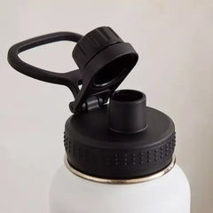 Karry Steel Hot and Cold Travel Flask - 950 ml white