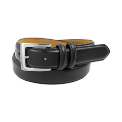 Status Men's Top Grain Leather Dress Belt