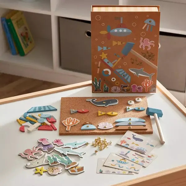 Max fashion Play Ville Underwater World 175-Piece Playset for 3 years - 19x26.2x4.5 cm