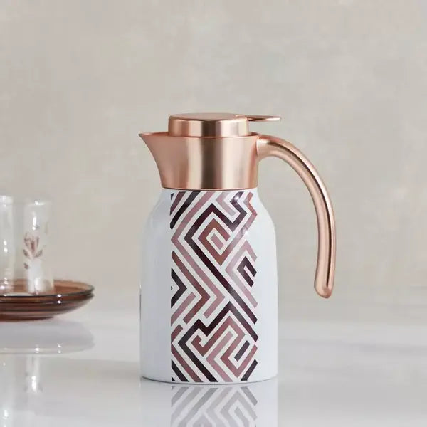 Ridge Tangle Stainless Steel Vacuum Flask - 1 L