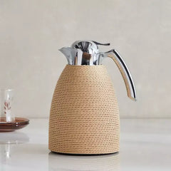 Ridge Jute Stainless Steel Vacuum Flask - 1 L