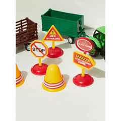 Max fashion Happy Farm Toy Car Playset