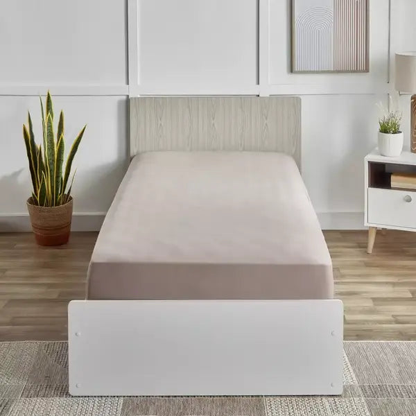Max fashion Ferum Micro Jersey Single Fitted Sheet - 90x200+30 cm