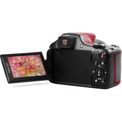 Minolta Pro Shot 20 Mega Pixel HD Digital Camera with 16GB SD Card (MN67Z-R) – Red