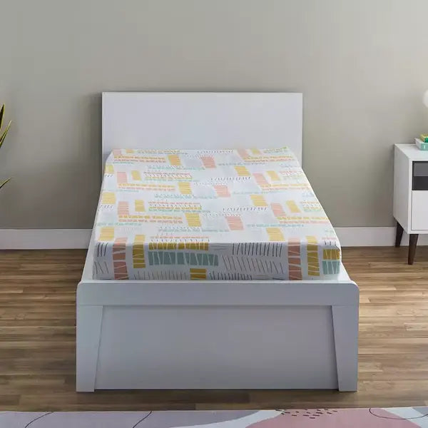 Max fashion Nora Savana Microfibre Single Fitted Sheet - 90x190+25 cm