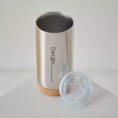 Lustra Stainless Steel Double Wall Travel Mug - 480 ml Silver