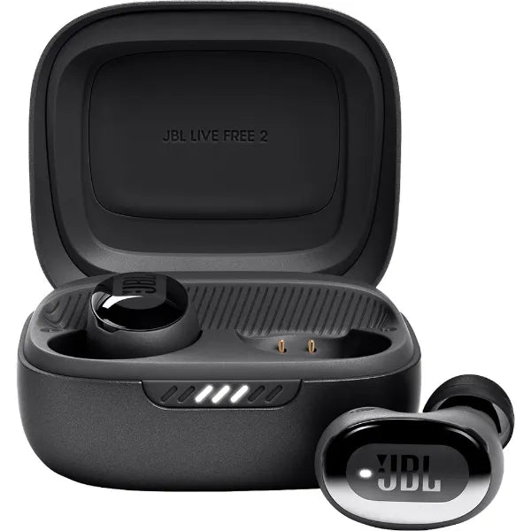 JBL Live Free 2 TWS True Wireless Noise Cancelling Earbuds (JBLLIVEFREE2TWSBAM) - Black