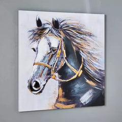 Max fashion Walmer Horse Hand Painting - 100x3x100 cm