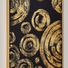 Max fashion Walmer Abstract Framed Foil Clear Painting Wall Art - 62x4.5x92 cm