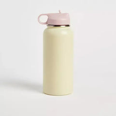Plain Stainless Steel Sipper Water Bottle - 1 L