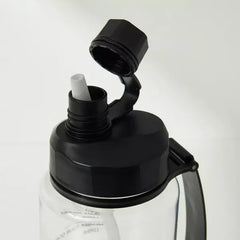 Marker Print Water Bottle - 2 L black