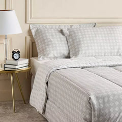 Max fashion All-Over Print 3-Piece Comforter Set - 230x220 cm