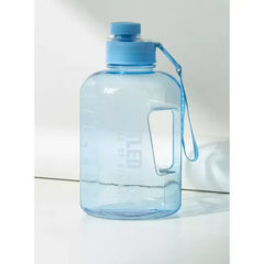 Tracker Detail Sipper Water Bottle with Handle - 2.2 L blue