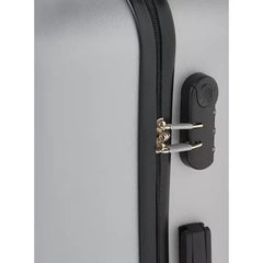 Max fashion Minnie Mouse Embossed Hardcase Trolley Bag with Retractable Handle silver